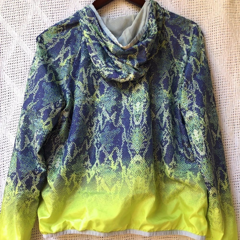 Charlie Jade Python Print Hooded Jacket - image 5